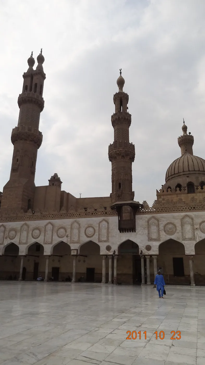 صورة أرشيفية أو توضيحية: الجامع الأزهر في القاهرة؛ ليست من الحدث المذكور في الخبر.