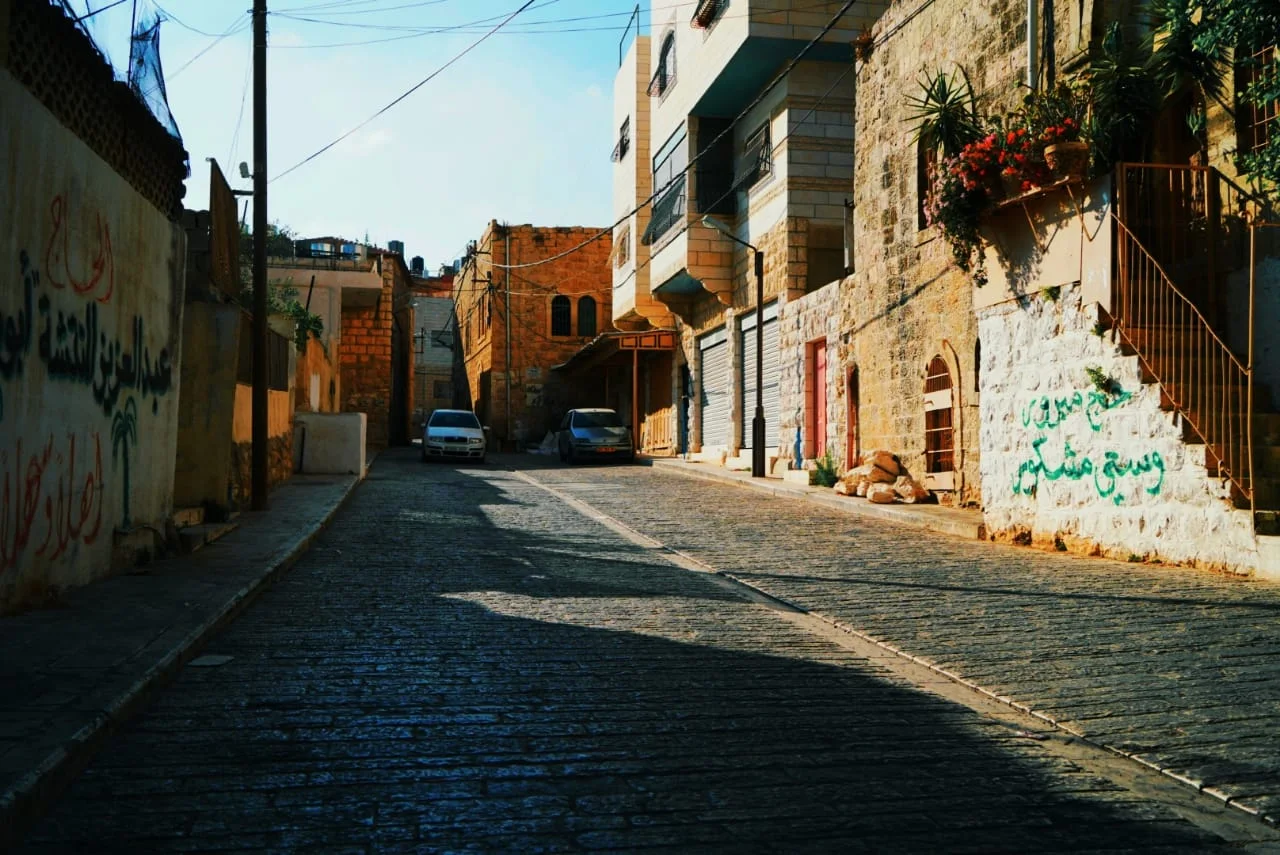 زقاق في البلدة القديمة بالخليل؛ صورة أرشيفية