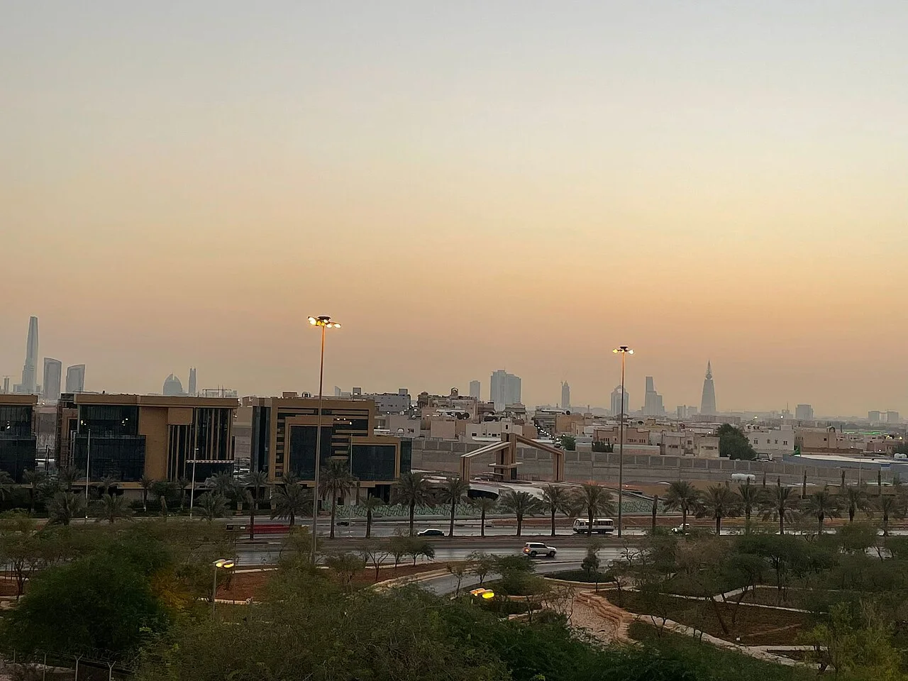 أفق مدينة الرياض في صورة أرشيفية