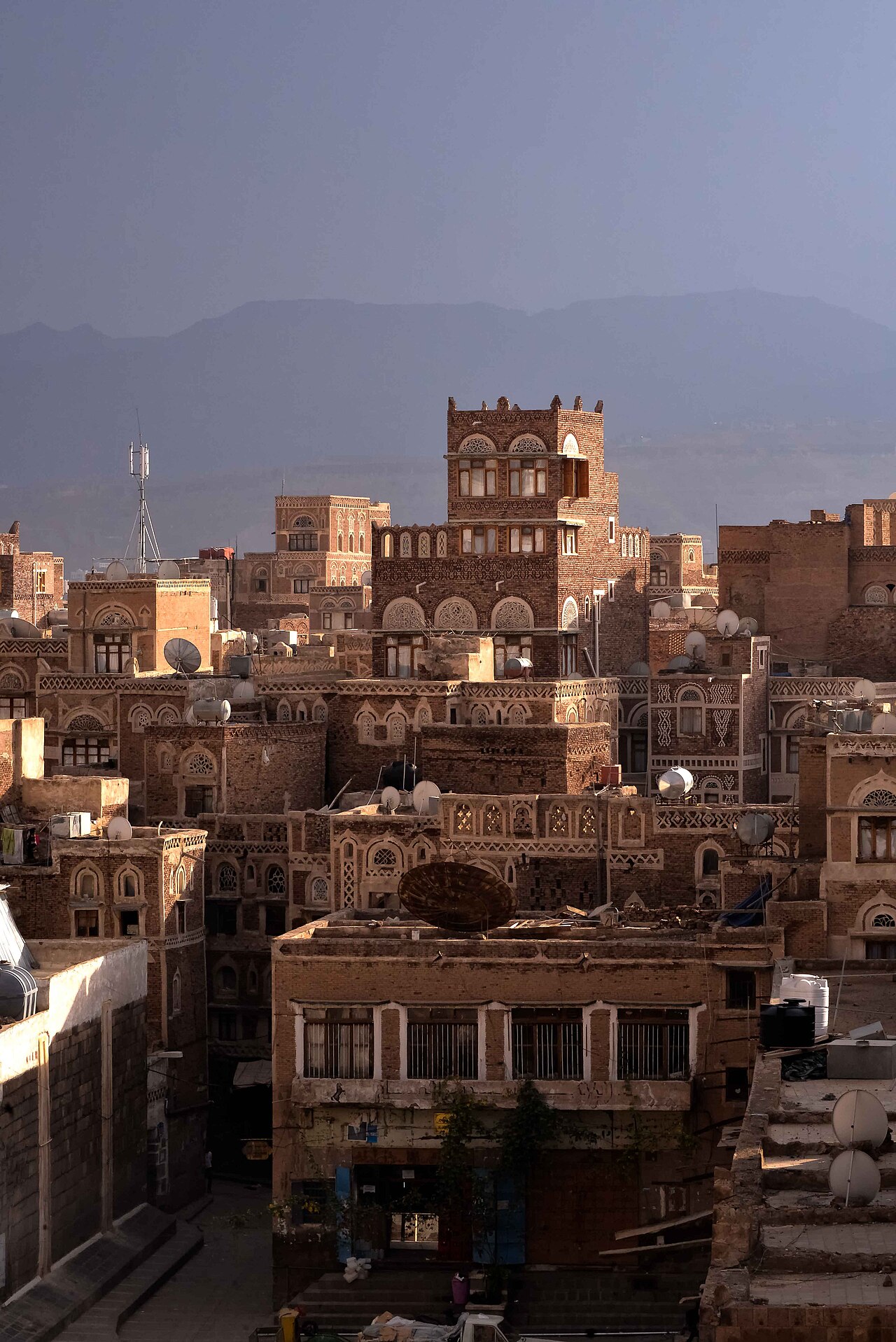 أفق صنعاء في صورة أرشيفية؛ ليست توثيقًا للضربة المذكورة.