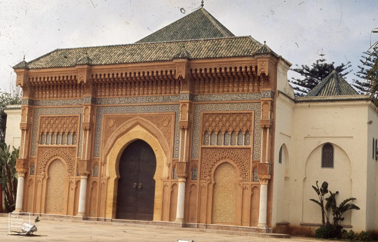 صورة أرشيفية: مدخل القصر الملكي في الرباط. لا توثق الحدث الحالي.