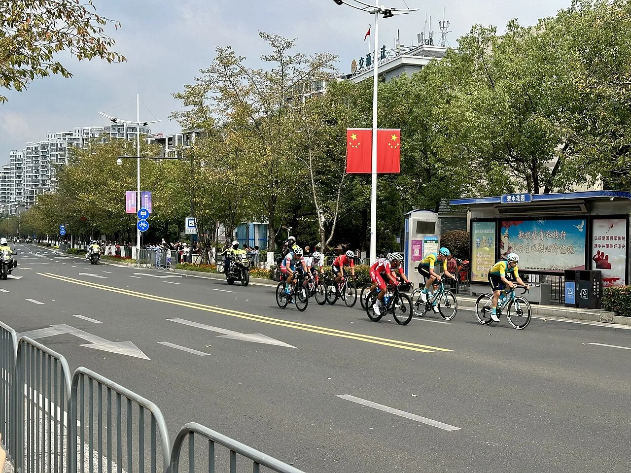 سباق دراجات في ألعاب آسيا 2023 - صورة أرشيفية تعبيرية