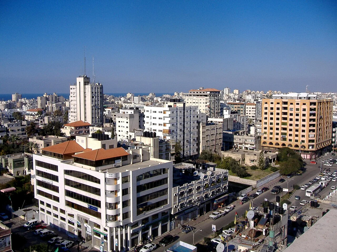 صورة أرشيفية لمدينة غزة قبل الأحداث الحالية؛ لا تمثل حال المباني اليوم.