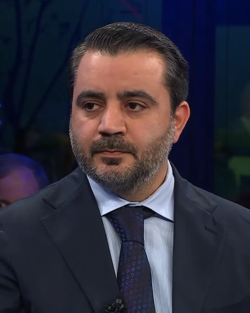 أسعد الشيباني في دافوس عام 2025؛ صورة أرشيفية.