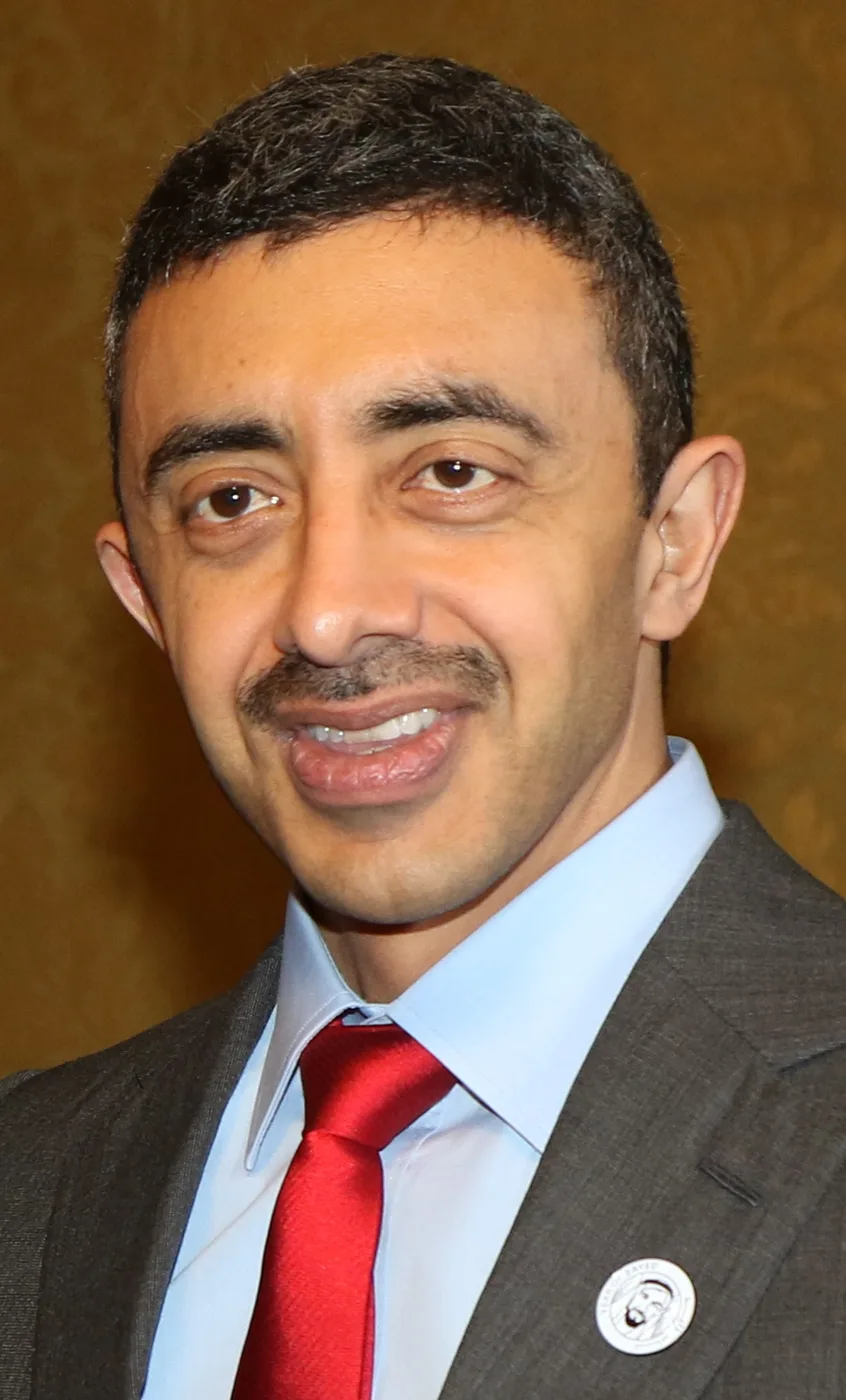 عبدالله بن زايد في لندن عام 2018؛ صورة أرشيفية.