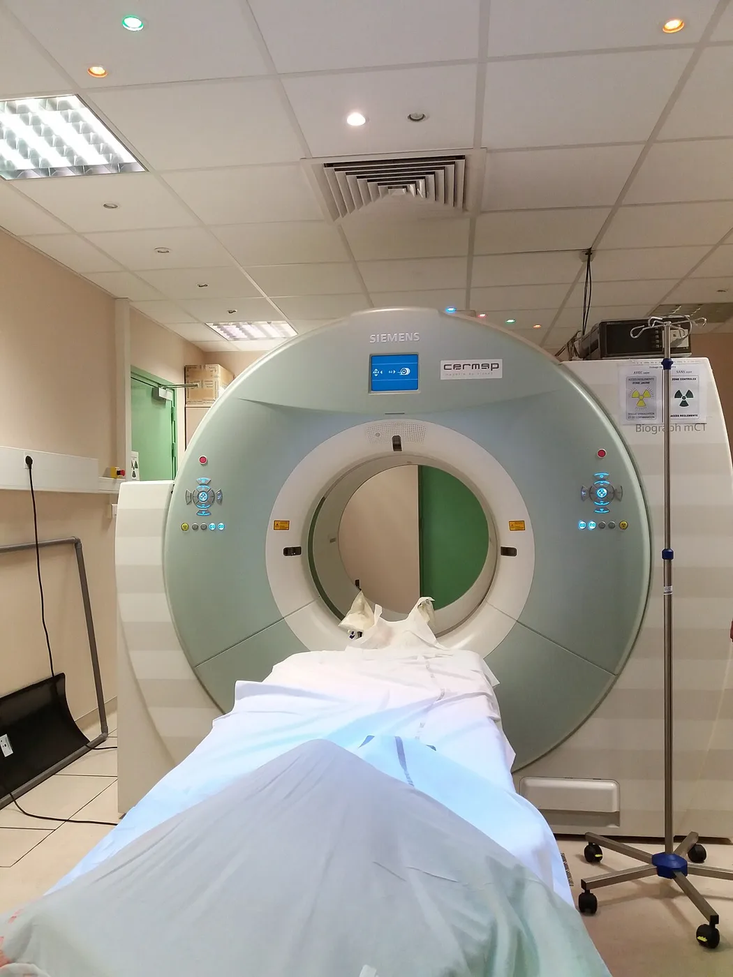 جهاز PET/CT في صورة أرشيفية؛ ليس جهاز الدراسة الجديدة.